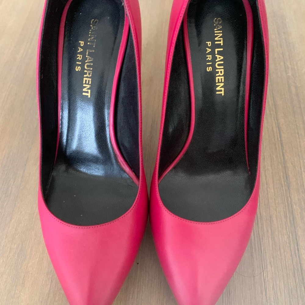Saint Laurent Fuchsia Heels